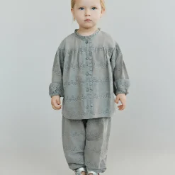 CarlinaKB Trousers, stone grey