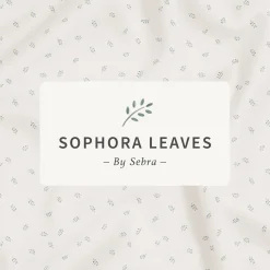 2-delt juniorsengetøy, sophora leaves