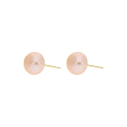 Ditte øreringer, peach