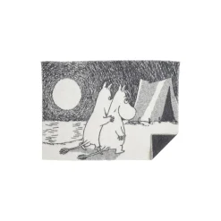 Moomin adventure teppe, svart