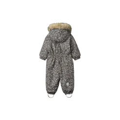 Snowsuit Nickie, 9528 black sea open flowers