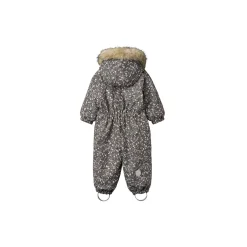 Snowsuit Nickie, 9528 black sea open flowers