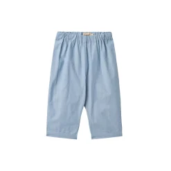 Trousers Ashley, blue chambrey