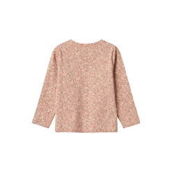 T-shirt L/S Manna, 9566 rose dust flower meadow