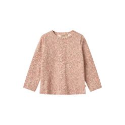 T-shirt L/S Manna, 9566 rose dust flower meadow